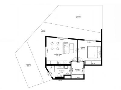 Аренда квартиры 2+KK Ostrava, F. X. Riepla č. 17