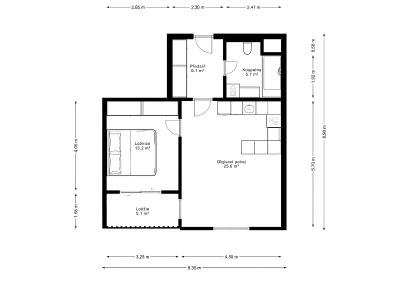 Аренда квартиры 2+KK Ostrava, Důlní č. 16