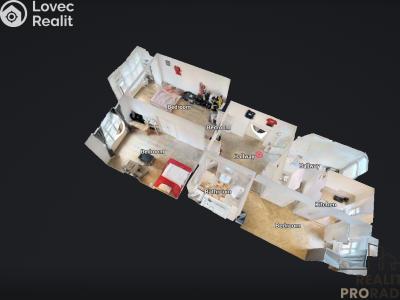Sale apartment 3+KK Praha, Heřmanova č. 7