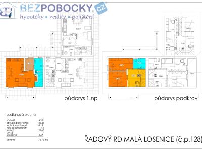Продажа семейного дома Malá Losenice č. 23