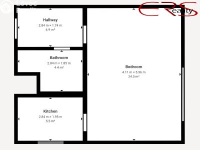 Sale apartment 1+1 Tanvald, Horská č. 10