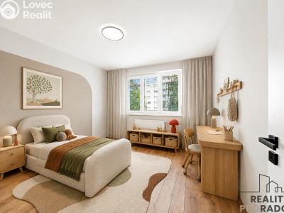 Sale apartment 3+1 Hodonín, Cihlářská čtvrť č. 7
