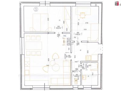 Аренда квартиры 3+KK Boršice č. 9