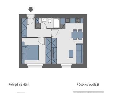 Аренда квартиры 2+KK Praha, Karlovarská č. 13