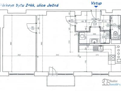 Аренда квартиры 2+KK Brno, Ječná č. 22