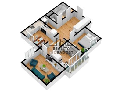 Sale apartment 3+1 Ostrava, 30. dubna č. 15