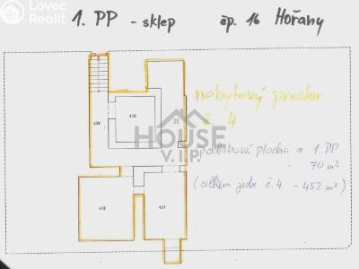 Prodej obchodního prostoru Hořany č. 25