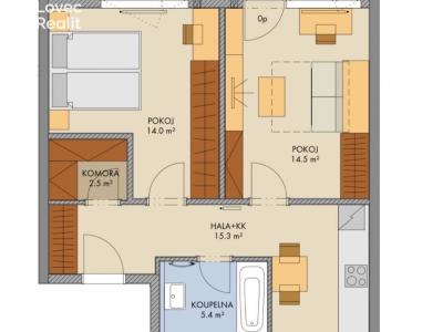 Продаж квартири 2+KK Praha, Františka Janečka č. 3