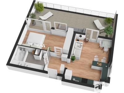 Продаж квартири 2+KK Praha, Pastevců č. 5