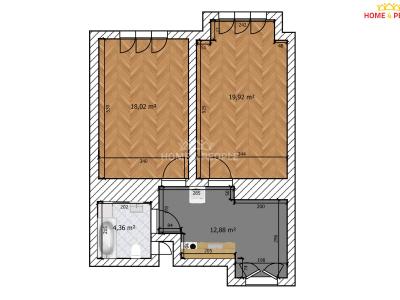 Аренда квартиры 2+1 Praha 3, Biskupcova č. 5