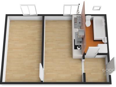 Продажа квартиры 1+1 Praha, Za Novákovou zahradou č. 3