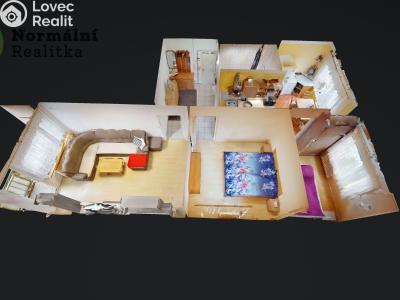 Prodej bytu 3+1 Děčín, U Tvrze č. 56