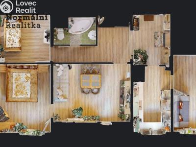 Prodej bytu 4+1 Teplice, Maršovská č. 50