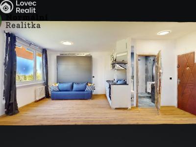 Pronájem bytu 1+KK Ústí nad Labem, Tolstého č. 40