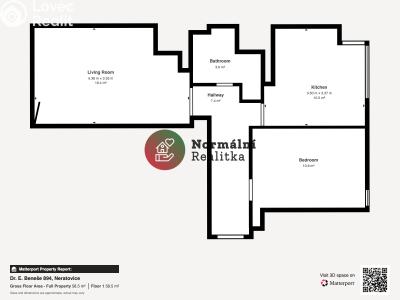 Sale apartment 2+1 Neratovice, Dr. E. Beneše č. 74