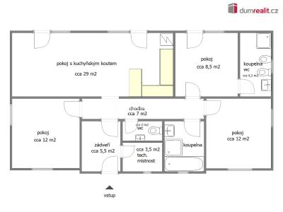 Rent family house Mělník, Jasanová č. 8