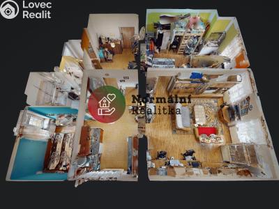 Prodej bytu 3+1 Děčín, Nerudova č. 3