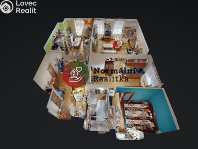 Prodej bytu 3+1 Děčín, Nerudova č. 32