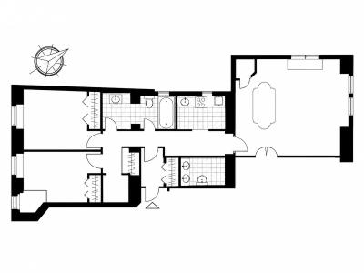 Оренда квартири 3+KK Praha, Odborů č. 11