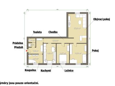 Sale apartment 3+KK Český Krumlov č. 16
