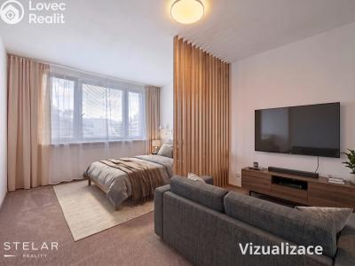 Sale apartment 1+1 Frýdek-Místek, Beethovenova 1855 č. 6