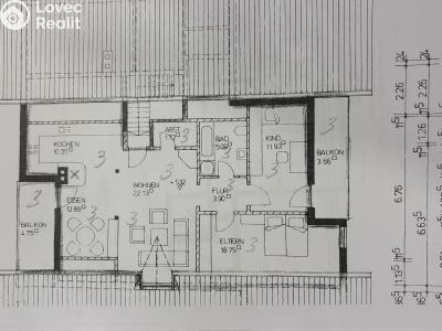 Prodej bytu 4+KK Hausäckerstraße,Lindberg, č. 2