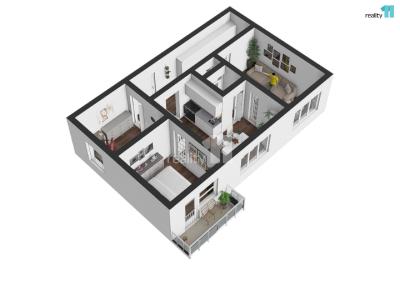 Продажа квартиры 3+1 Rychnov nad Kněžnou, Na Trávníku č. 2
