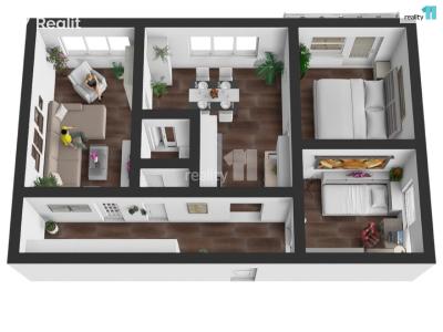 Продажа квартиры 3+1 Rychnov nad Kněžnou, Na Trávníku č. 26