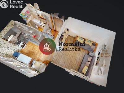 Sale apartment 1+KK Kralupy nad Vltavou, sídl. Hůrka č. 31