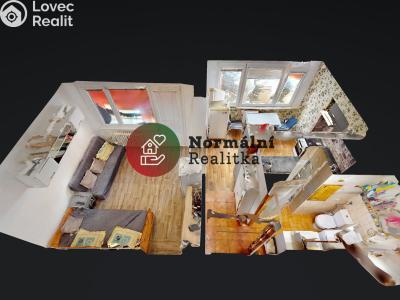 Sale apartment 1+KK Kralupy nad Vltavou, sídl. Hůrka č. 33