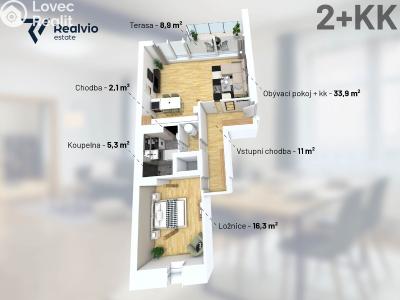 Prodej půdního prostoru Praha, Sokolovská č. 10