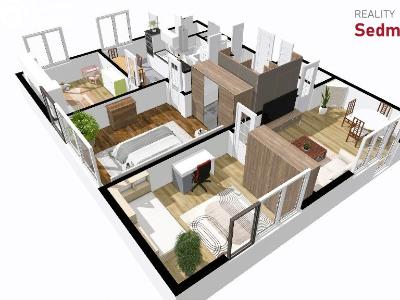 Продаж квартири 4+1 Žďár nad Sázavou, Lučiny č. 25