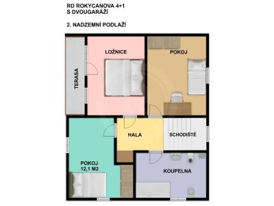 Продажа семейного дома České Budějovice, Rokycanova č. 6
