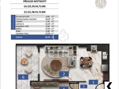 Продаж квартири 2+KK Alanya, Turecko č. 6
