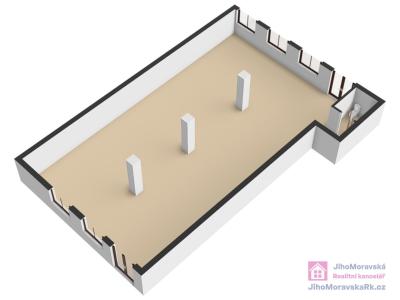 Rent commercial space Rakvice, Zahradní 413 č. 2