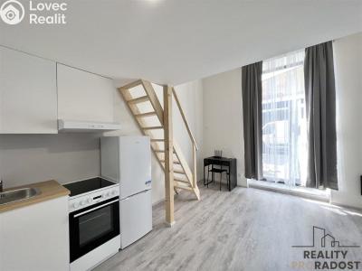 Pronájem bytu 1+KK Brno, Hybešova č. 1