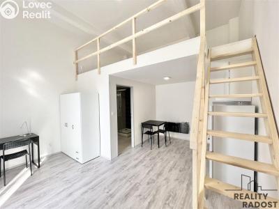 Pronájem bytu 1+KK Brno, Hybešova č. 3