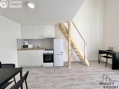 Pronájem bytu 1+KK Brno, Hybešova č. 5