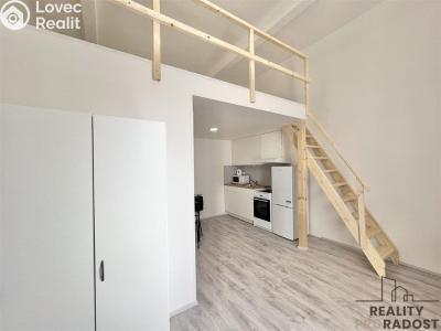 Pronájem bytu 1+KK Brno, Hybešova č. 6