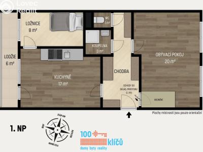 Продаж квартири 3+1 Praha, Molákova č. 12