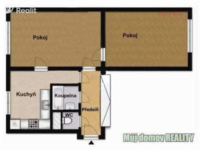 Prodej bytu 2+1 Praha, U páté baterie č. 8