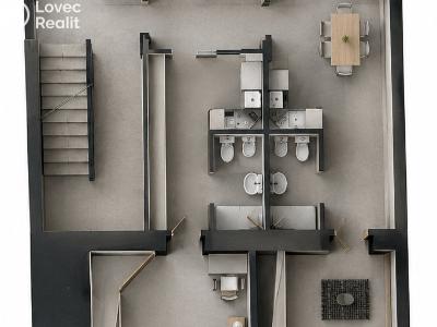 Продажа квартиры 1+1 Praha, Plzeňská č. 13