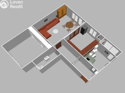 Sale apartment 2+1 Kroměříž, U Sýpek č. 1