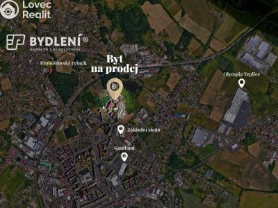 Prodej bytu 3+1 Teplice, Krušnohorská č. 14