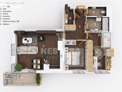 Продажа квартиры 3+KK Praha, Hugo Haase č. 25