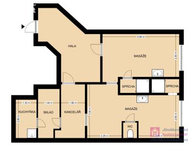 Rent commercial space Hustopeče, Bratislavská č. 13