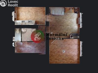 Prodej bytu 2+1 Teplice, Americká č. 30