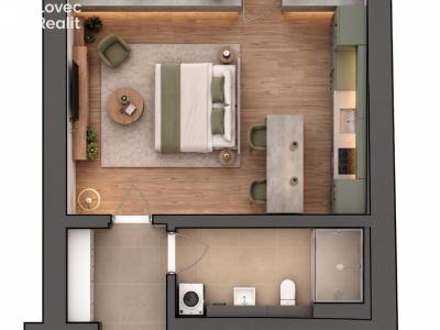 Оренда квартири 1+KK Praha, Elišky Přemyslovny 380 č. 6