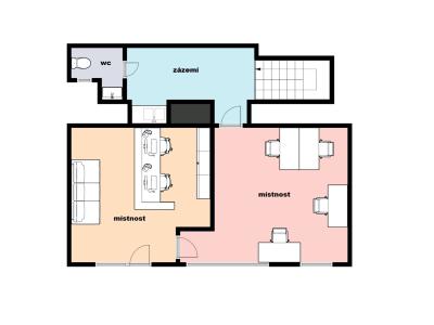 Rent commercial space Praha, Jugoslávských partyzánů č. 4