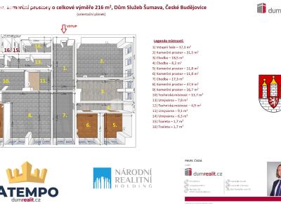 Аренда торгового помещеня České Budějovice, J. Opletala č. 3